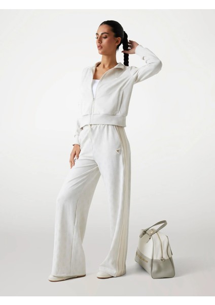 V5YB10K0282 Peony Taped Straıght Kadın Pantolon modelleri