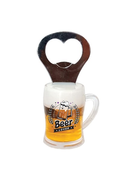 Beer Lover Dekoratif Açacak Magnet - Şişe Açacağı Kapak Açacak
