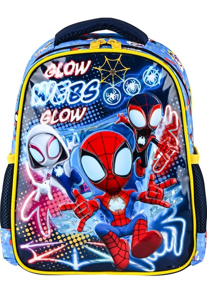 Spıderman Anaokulu Çantası Brıck Glow