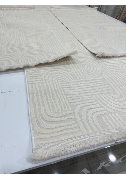 Bohem Yatak Odası Halısı Akrilik 3'lü Set Argın Halı fiyatları