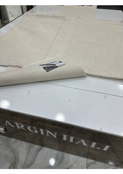 Bohem Yatak Odası Halısı Akrilik 3'lü Set Argın Halı indirimleri