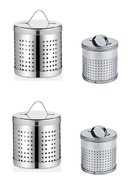 Çaydanlık Içi Süzgeç - Kafes Süzgeç 4 Lü Çay Süzgeci Seti 2 Boy fiyatları