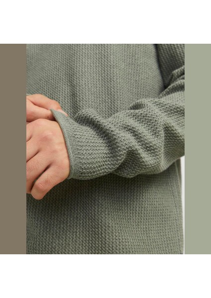 Erkek Bisiklet Yaka Düz Renk Örgü Kazak - Cooper fiyatları