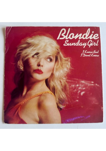 Blondie – Sunday Girl Dönem Baskı 45 Lik Plak