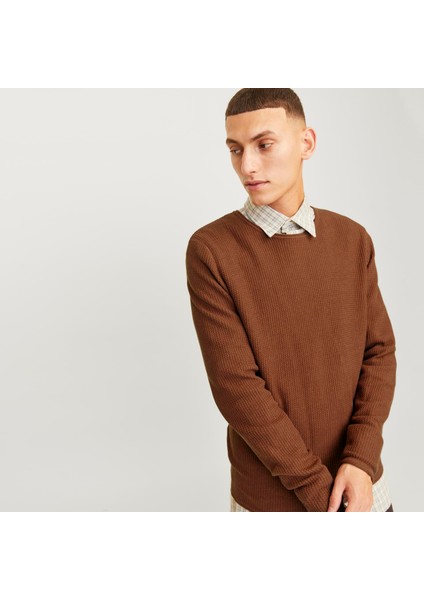 Erkek Bisiklet Yaka Düz Renk Örgü Kazak - Cooper fırsatları