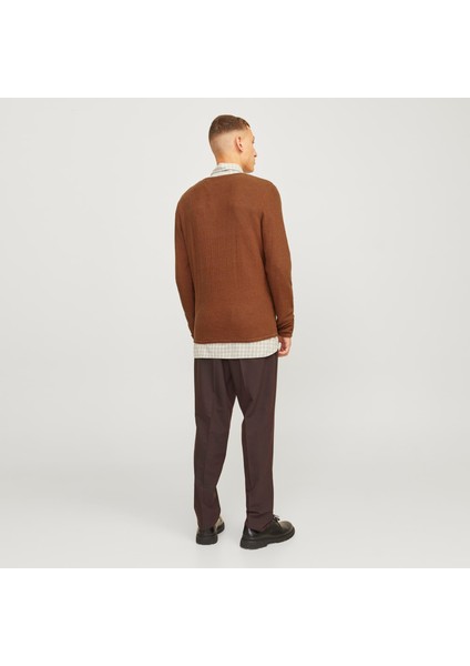 Erkek Bisiklet Yaka Düz Renk Örgü Kazak - Cooper indirimleri