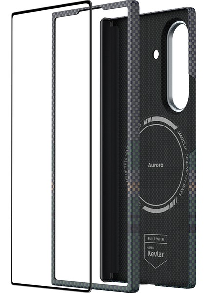 Galaxy Z Fold 7 Benks Armorair Aurora 3'lü Aksesuar Set Ön Arka Kevlar Kapak&ekran Koruyucu Yeşil modelleri