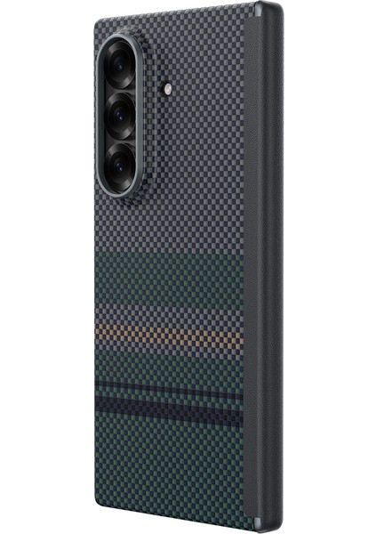 Galaxy Z Fold 7 Benks Armorair Aurora 3'lü Aksesuar Set Ön Arka Kevlar Kapak&ekran Koruyucu Yeşil