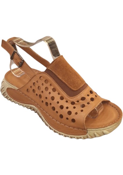 5204 Hakiki Deri Kadın Sandalet