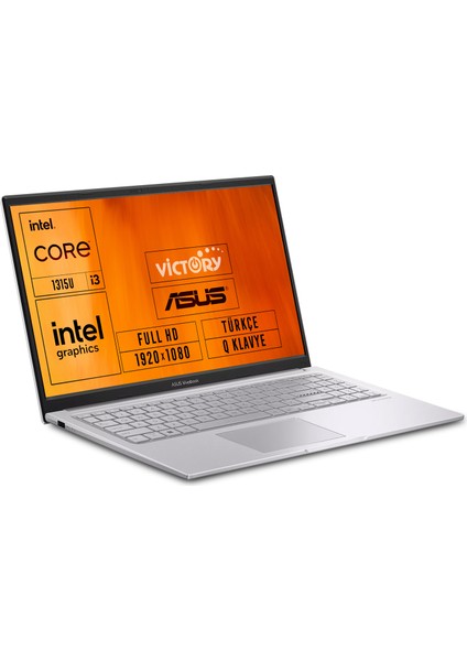 Vivobook 15 I3-1315U 12GB 512GB SSD 15.6" Fhd Windows 11 Pro Taşınabilir Bilgisayar + Vıt 512 GB SSD X1504VA-NJ2379 036 modelleri