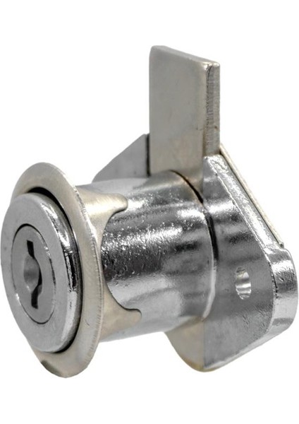 FCK004 Katlanır Anahtarlı Oval Çekmece Kilidi 22 mm