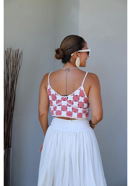 Renkli Örme Crop fırsatları