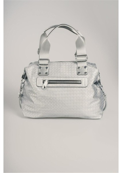 CCS 17690 Lüks Gösterişli Gri Renk Silver Çanta fiyatları