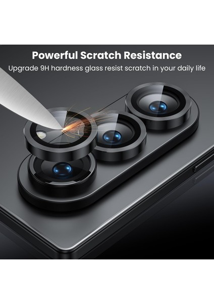 Samsung Galaxy Z Fold 7 Uyumlu Kamera Koruma Renkli Lens Koruyucu Temperli Cam Koruma fiyatları