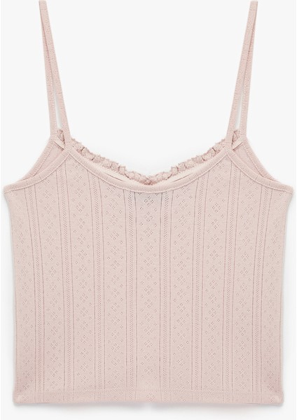 Pamuklu Ince Askılı Pijama Üstü fiyatları