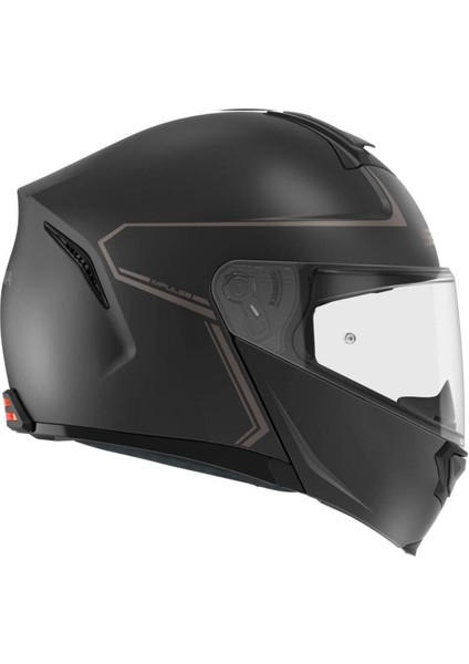 Impulse Akıllı Çene Açılabilir Motosiklet Kaskı 2206 Mat Siyah fırsatları