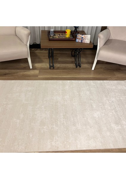 Aria 1124 Krem Pamuk Tabanlı Modern Halı fırsatları