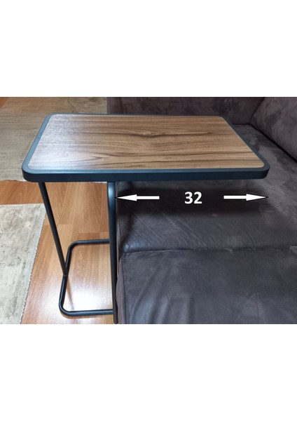 Zigon Sehpa Aynı Ebatta Yan Sehpa Laptop Servis Sehpası C Sehpa 3'lü Ceviz fırsatları