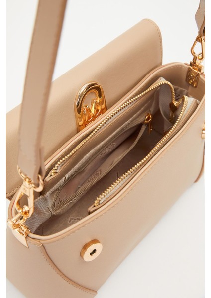 Vizon Logo Detay Omuz Çantası modelleri