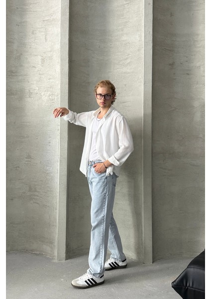 Erkek Baggy Jean Pantolon indirimleri