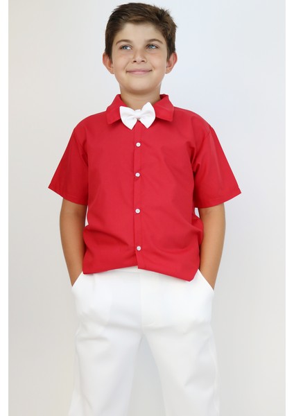 Erkek Çocuk Santino Papyonlu Alt Üst Takım 23 Nisan 29 Ekim 10 Kasım 19 Mayıs Gösteri Kıyafeti indirimleri