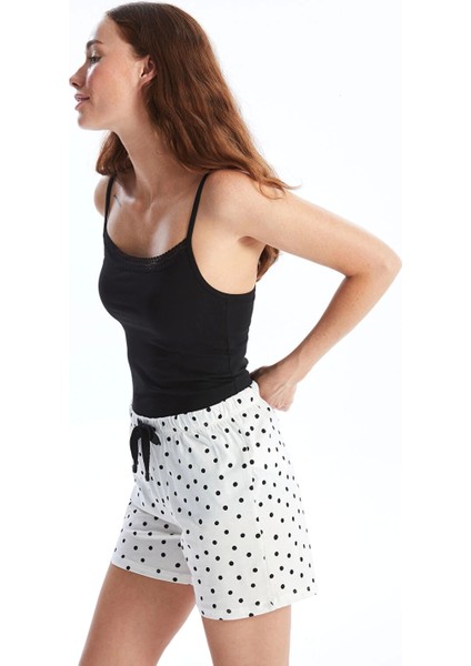 Lcw Dream Siyah U Yaka Düz Askılı Kadın Atlet