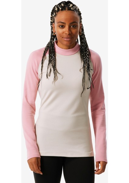 Wedze Kadın Termal Üst Kayak Içliği - Bej/pembe - Bl 500