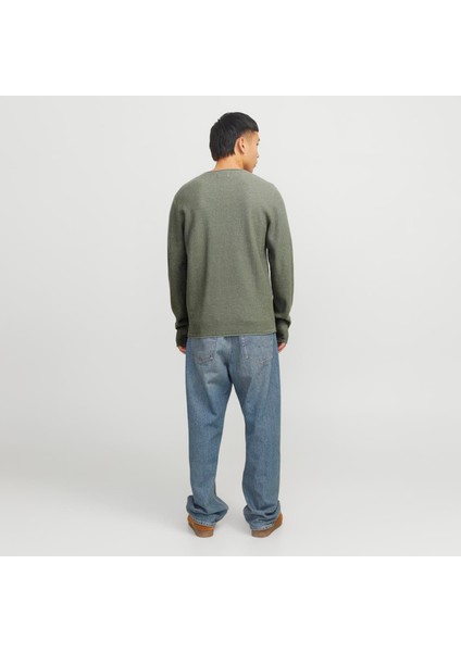 Erkek Bisiklet Yaka Düz Renk Örgü Kazak - Cooper modelleri