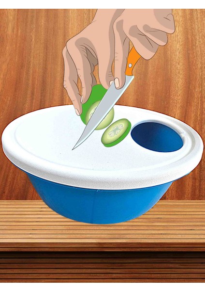 Hazneli Kesim Panosu Salata Kase