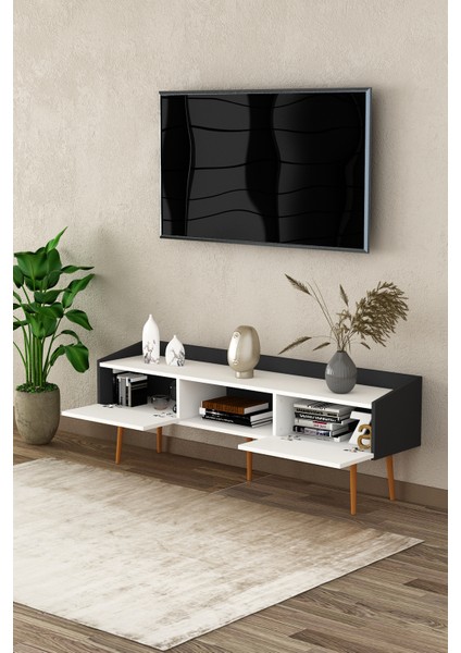 %100 Mdflam Tv Ünitesi Tv Sehpası T-28 fiyatları