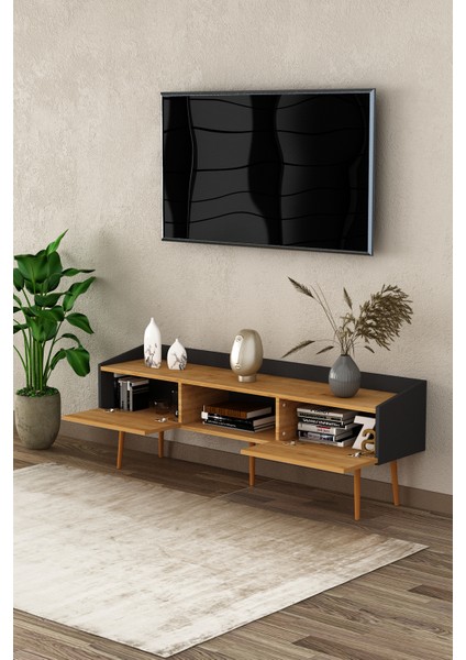 %100 Mdflam Tv Ünitesi Tv Sehpası T-28 fiyatları