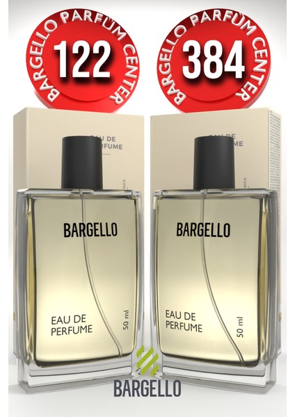 122 Kadın Parfüm Oriental 50 ML EDP + Bargello 384 Kadın Parfüm Floral EDP 50 ML EDP