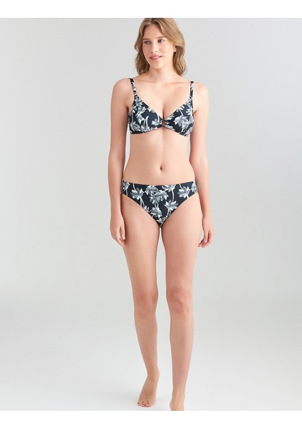Regular Fit Destekli Bikini Üstü