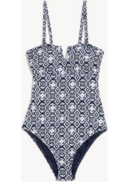 Destekli V Yaka Mayo