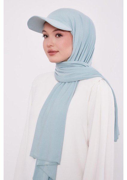 A.yeşil Pratik Şapkalı Şal