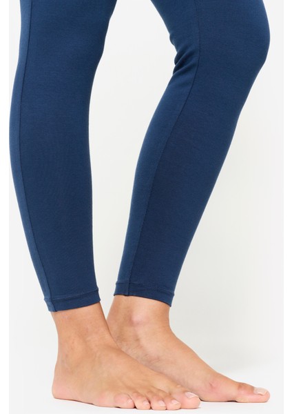 Kimjaly Kadın Yüksek Belli Yoga Taytı - Lacivert indirimleri