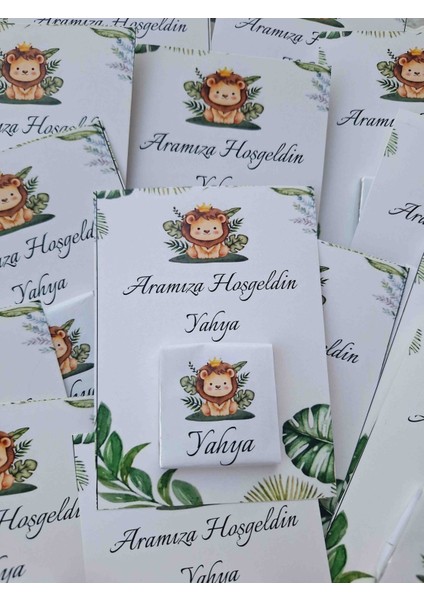 Hoşgeldin Bebek Çikolata,doğuk Günü 35 Adet