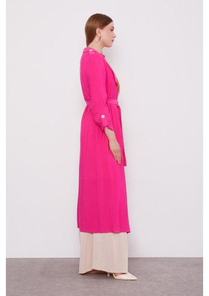 Fuşya Omzu Apoletli Kap fırsatları