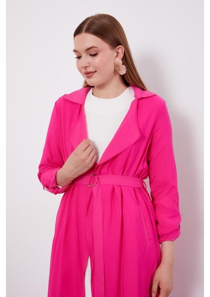 Fuşya Omzu Apoletli Kap indirimleri