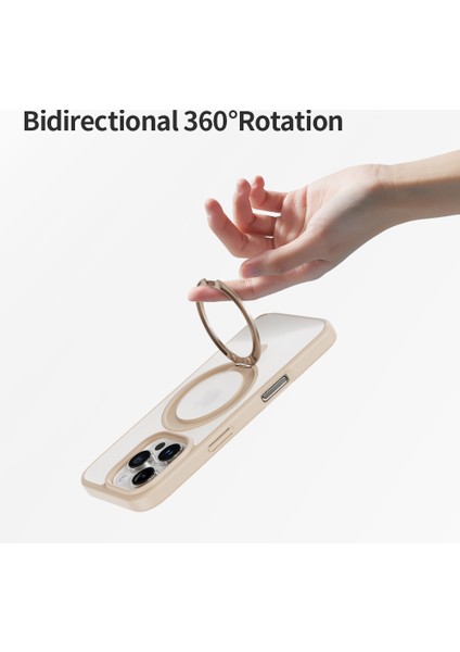 Iphone 16 Pro Max Soft Rotating Magsafe Stantlı Kılıf modelleri