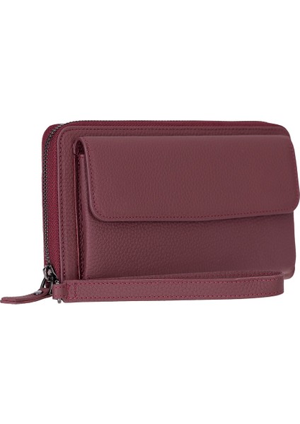 Aristo Hakiki Deri, El Yapımı, Telefon Bölmeli, Erkek El Çantası, Bordo fiyatları