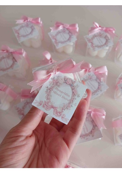 Hoşgeldin Bebek Bubble Mum ,doğum Hediyesi Doğum Günü Hediyelik 20 Adet