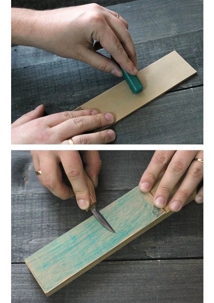 Beavercraft S02 Ahşap Kuksa Kaşık Oyma Bıçağı Seti, 4 Parça modelleri