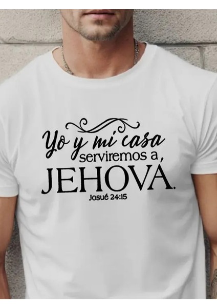 Erkek Jehova Baskılı Süprem T-Shirt fiyatları