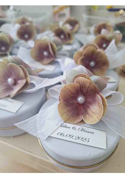 Teneke Mum Nişan Söz Hediyelik,kına Hediyelik,nikah Hediyelik 10 Adet