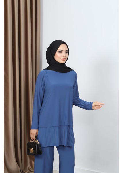 Tuniği Piliseli Pantolonlu Takım fırsatları