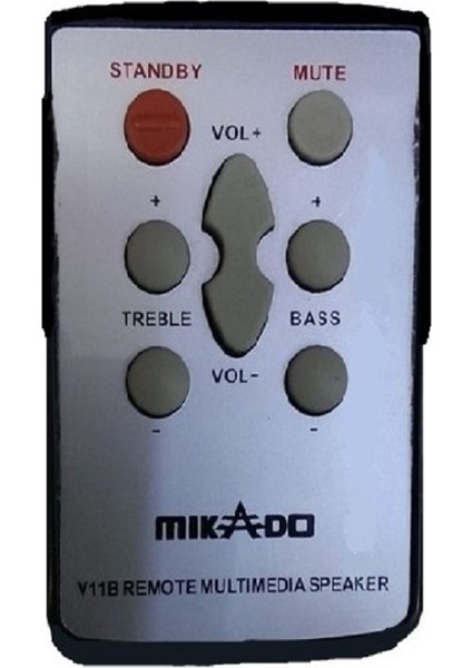 Mikado V28-V11 Uyumlu Ses Sistemi Kumandası