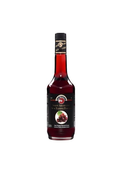 Kırmızı Üzüm Aromalı Kokteyl Şurubu 700 ml