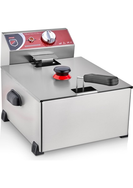 8 Lt Tekli Fritöz Makinası