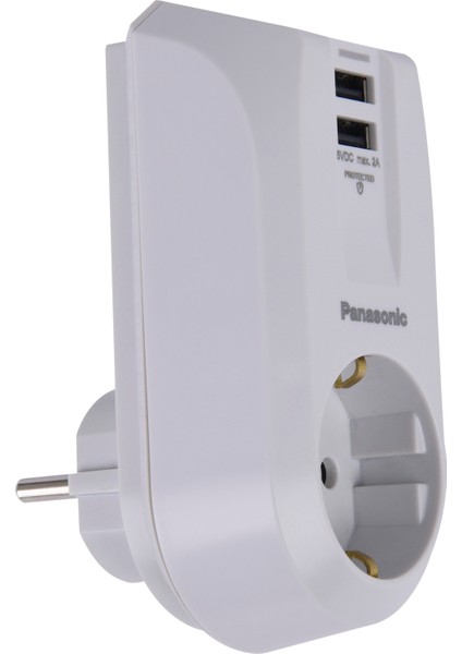 Tekli 5V/2A Çift USB Çıkışlı Emniyet Kepenkli Çocuk Korumalı Priz fırsatları